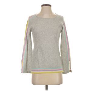Brodie 100% Cashmere Gray & Sage Green Sweater. Sz XS